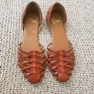 REPORT LEATHER HURACHES IN TAN